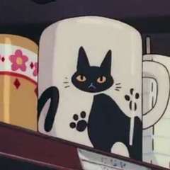 cat cup.