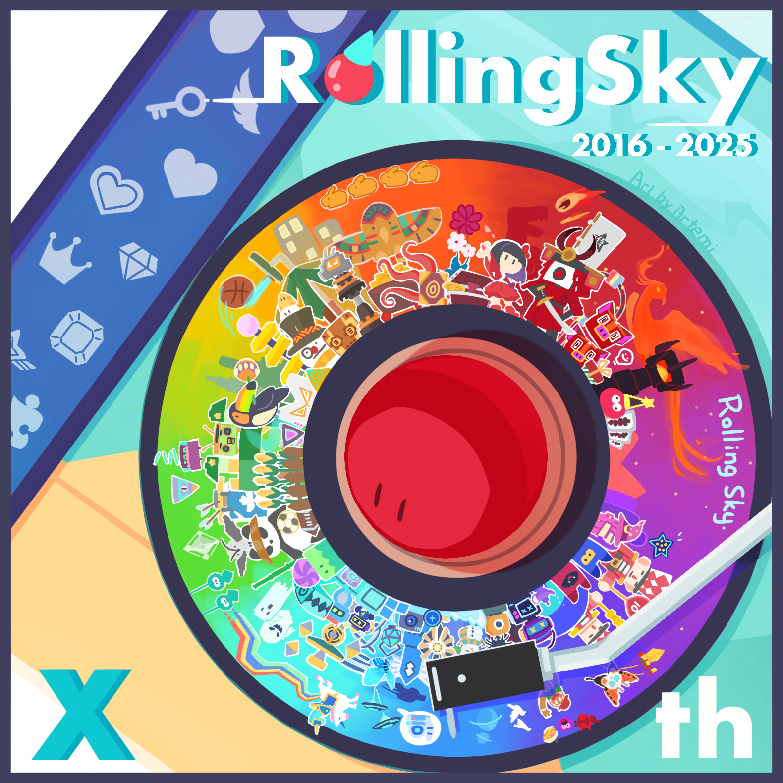 时 · 忆／音 · 悦 (滚动的天空-十周年)