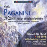 PAGANINI: 24 Caprices (arr. for violin and orchestra)专辑