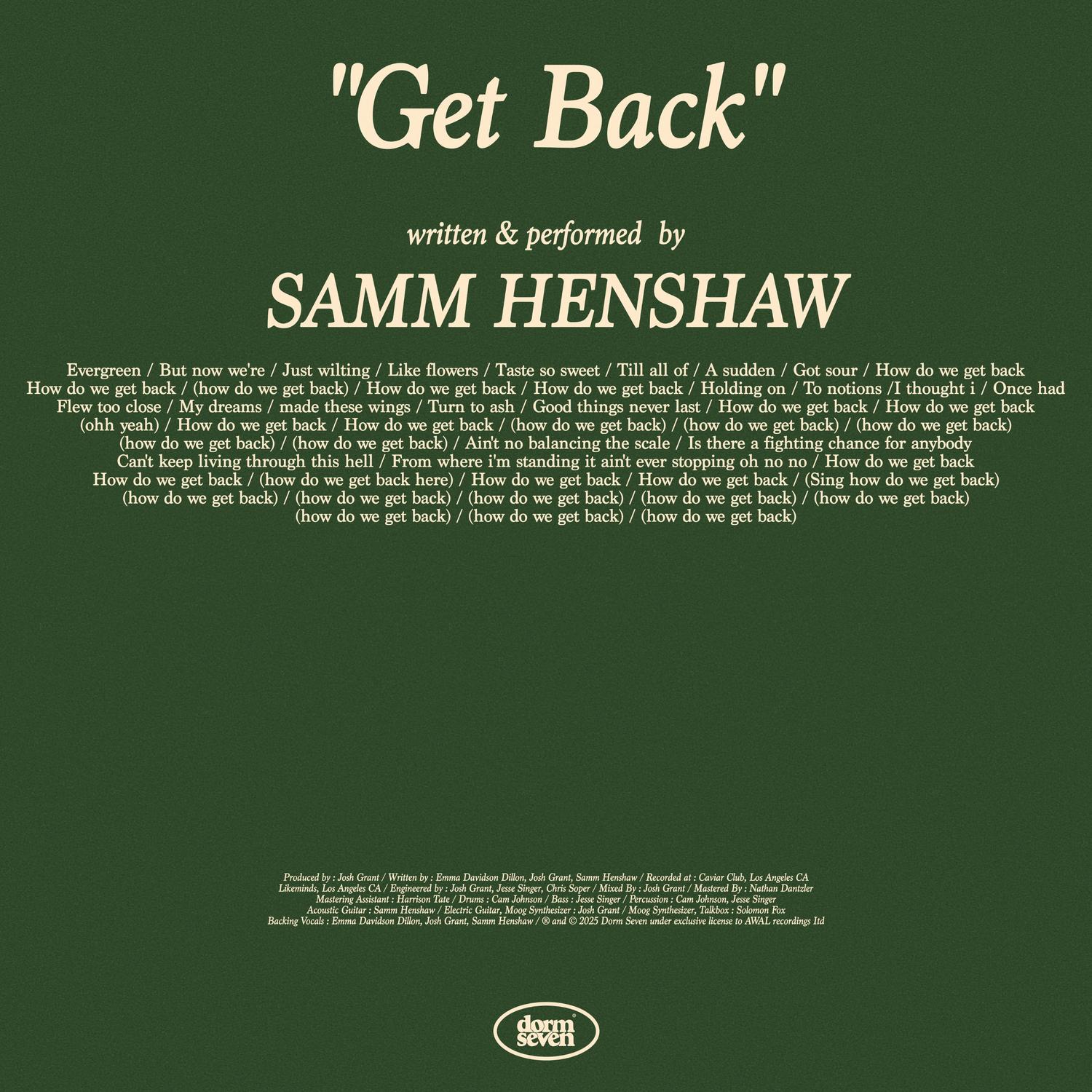 Get Back