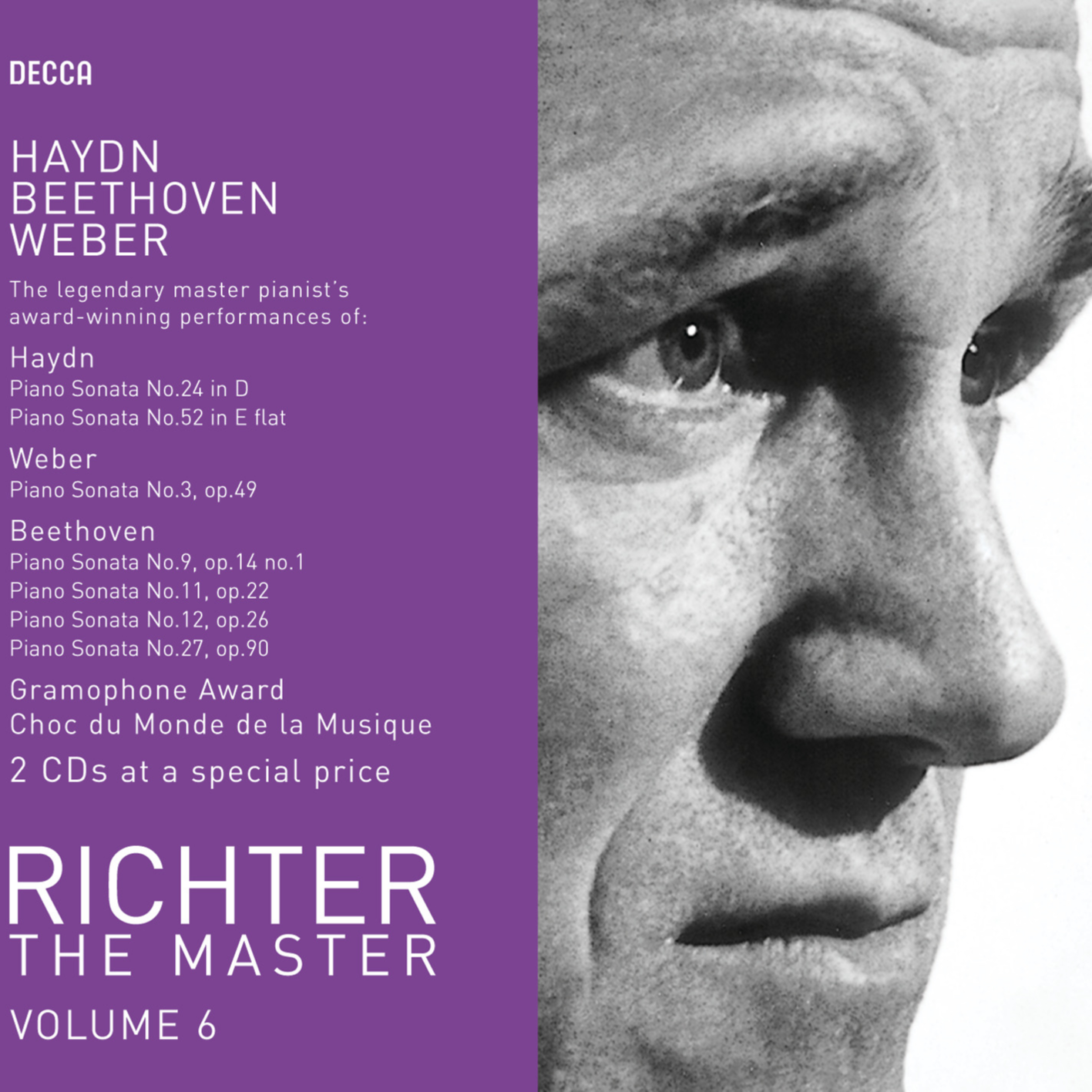Richter the Master, Vol. 6 - Haydn, Beethoven, & Weber