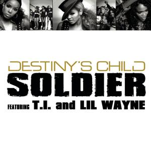 Soldier - Destiny's Child (karaoke) 带和声伴奏 （降1半音）