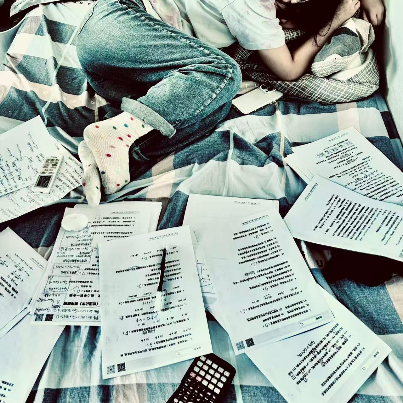 night before the exam