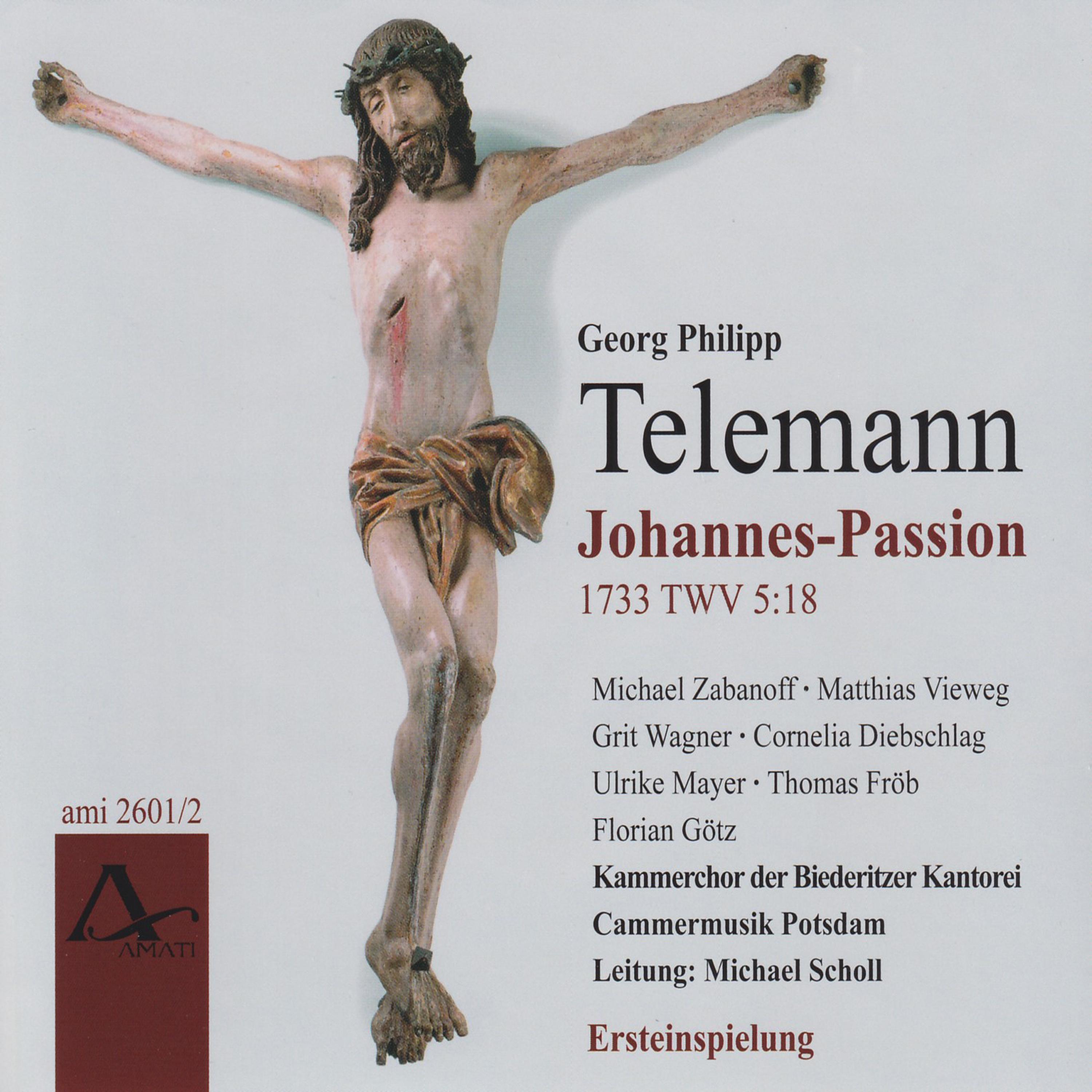 Johannes-Passion, TWV 5:18: No. 24, Der Fromme stirbt (Live)