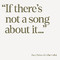 If There's Not A Song About It专辑
