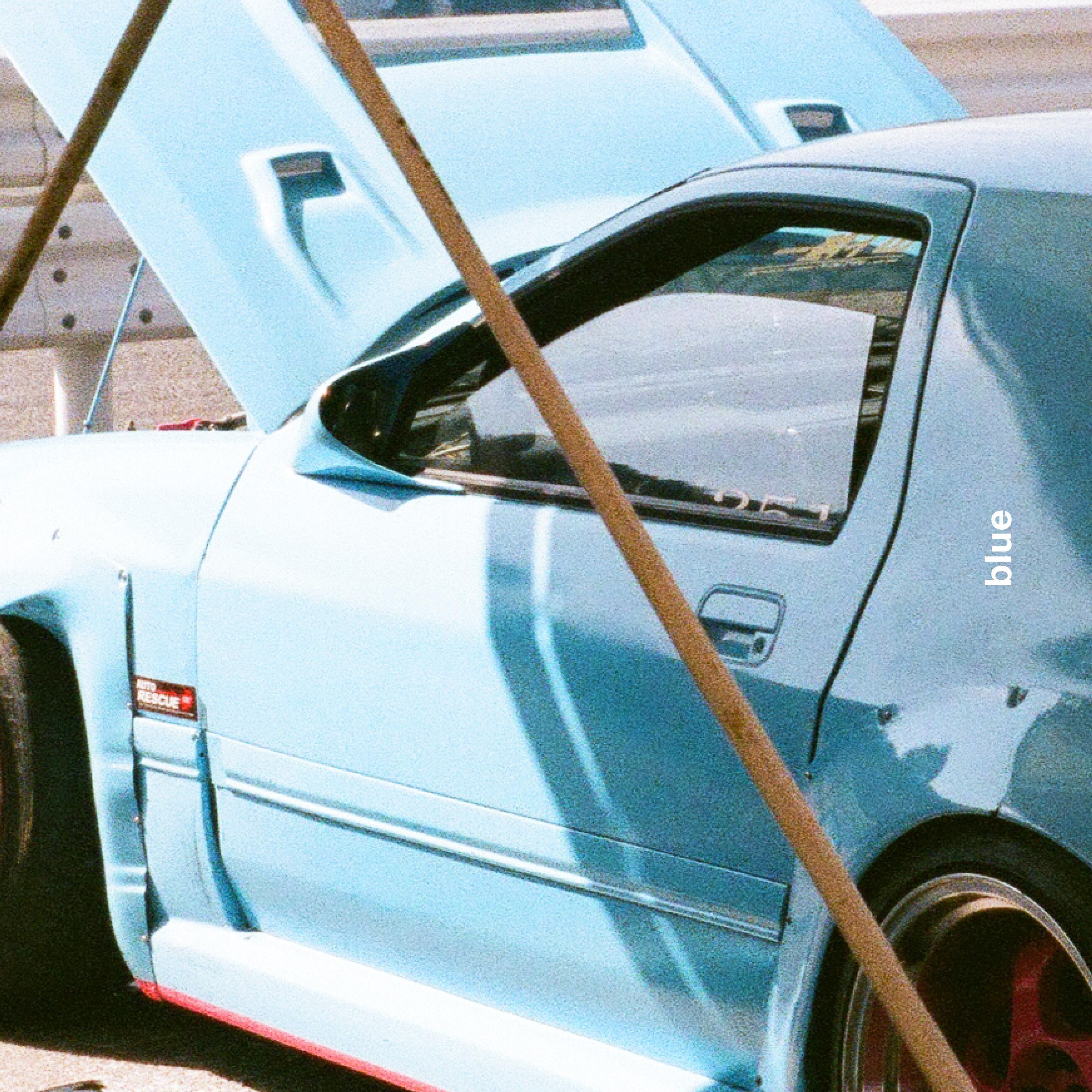 blue