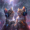 Calm Music for Cats - Thunder's Soothing Purr