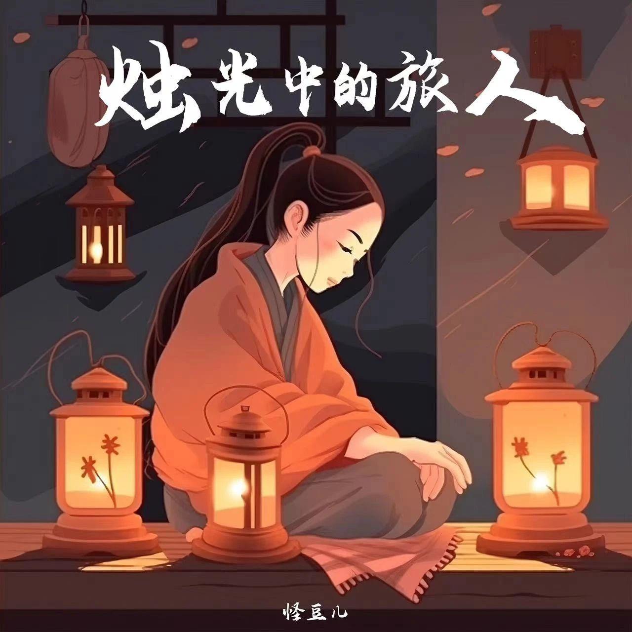 烛光中的旅人