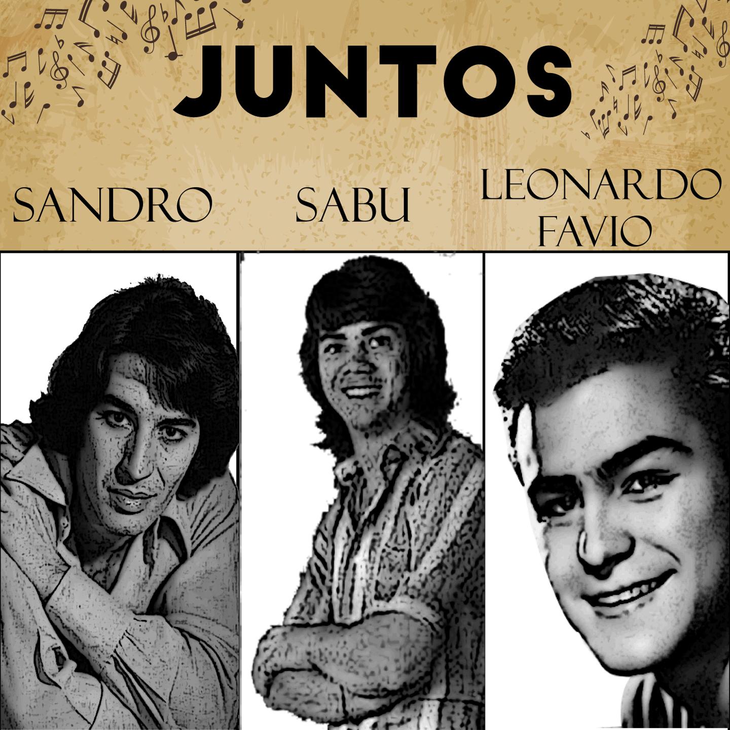 Juntos Sandro-Sabu-Leonardo Favio