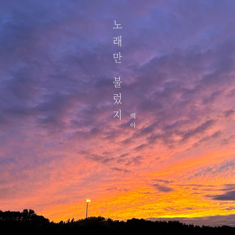 노래만 불렀지