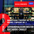 Decca Concerts - Mendelssohn: Symphony No.4 - Brahms: Symphony No.4