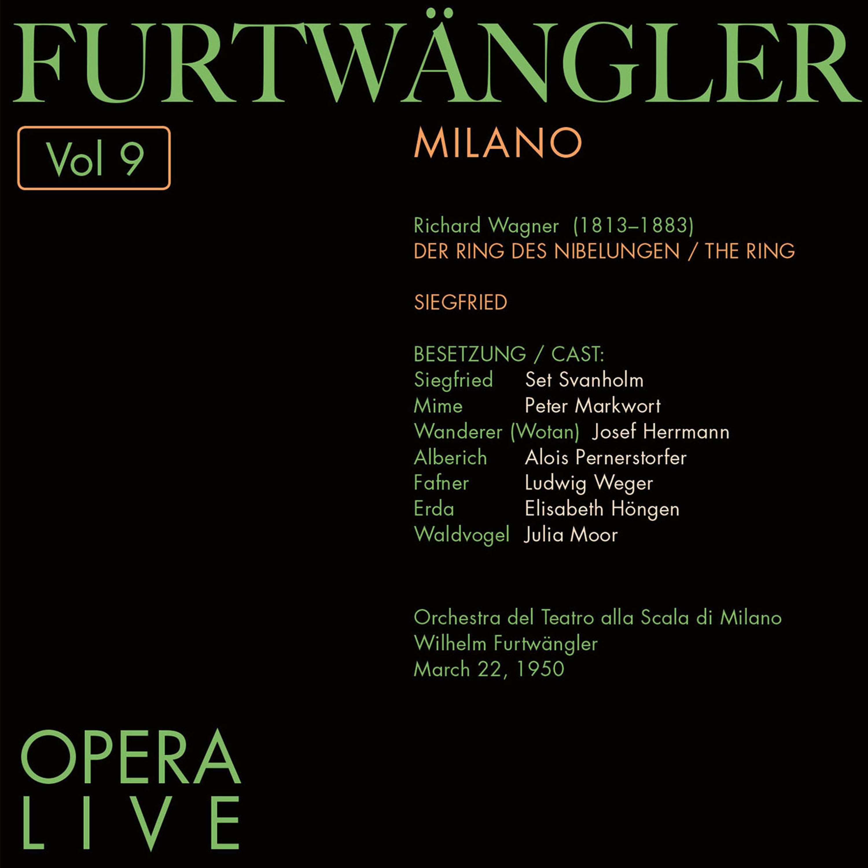 Furtwängler - Opera Live, Vol.9专辑