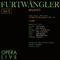 Furtwängler - Opera Live, Vol.9专辑