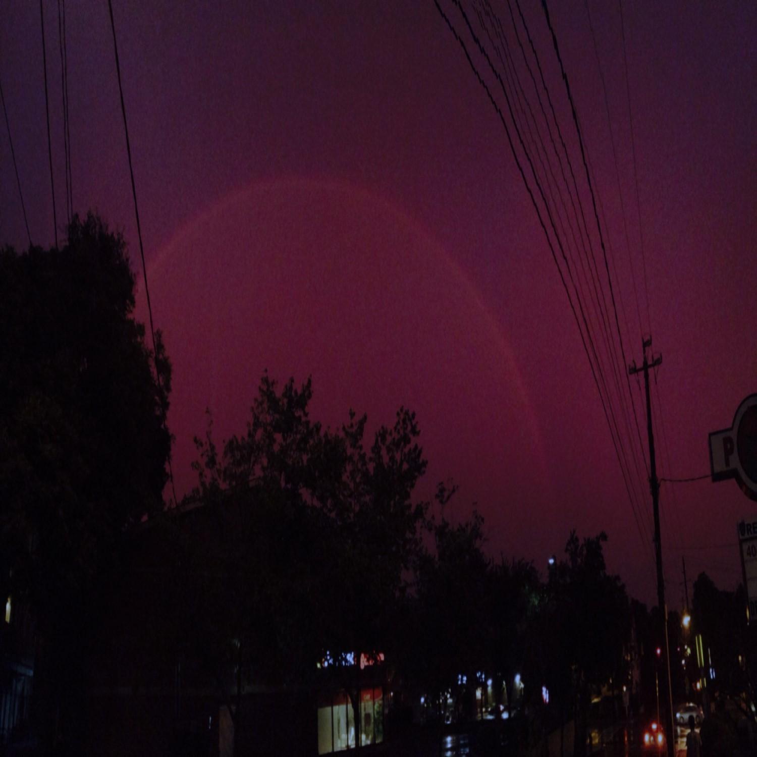 Rainbow At Night