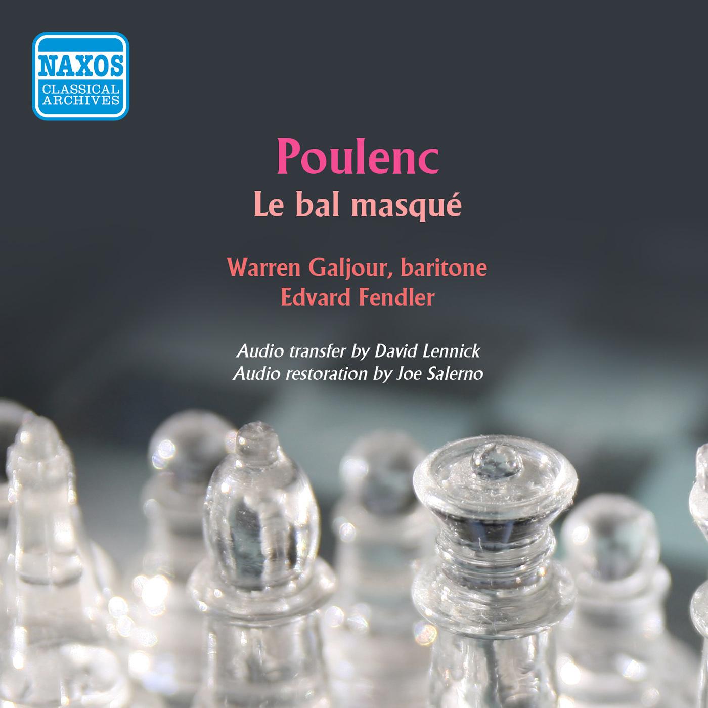 POULENC, F.: Bal masque (Le) (Galjour, Fendler) (1950)