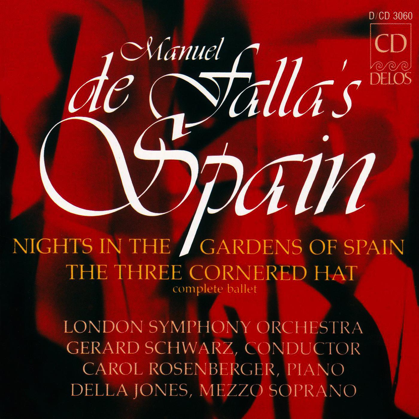 FALLA, M.: Nights in the Gardens of Spain / The 3-Cornered Hat (De Falla's Spain) (Schwarz)