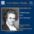 BEETHOVEN: Sonatas / SCHUBERT: Rondo (Menuhin) (1934-1938)