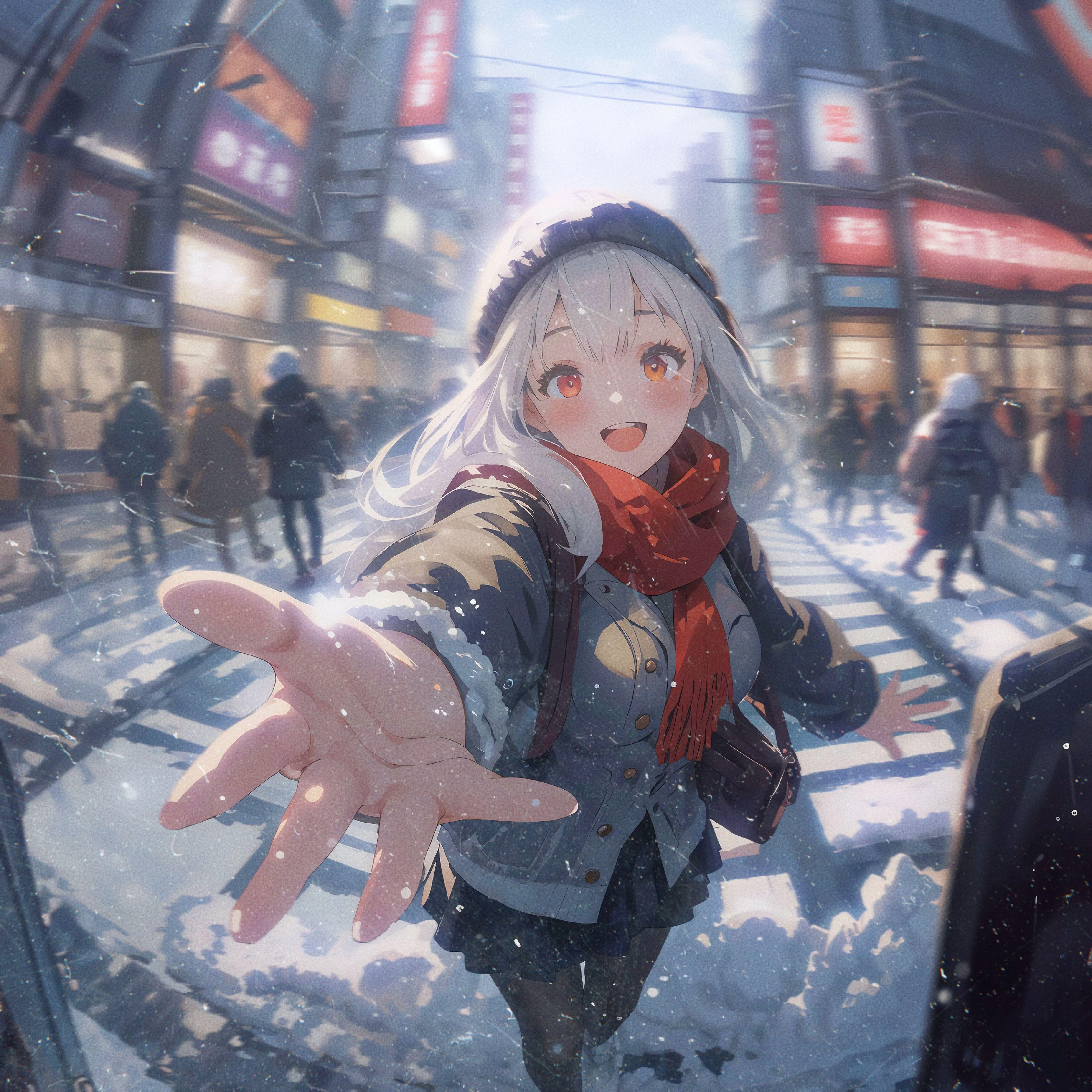 Remnant snow