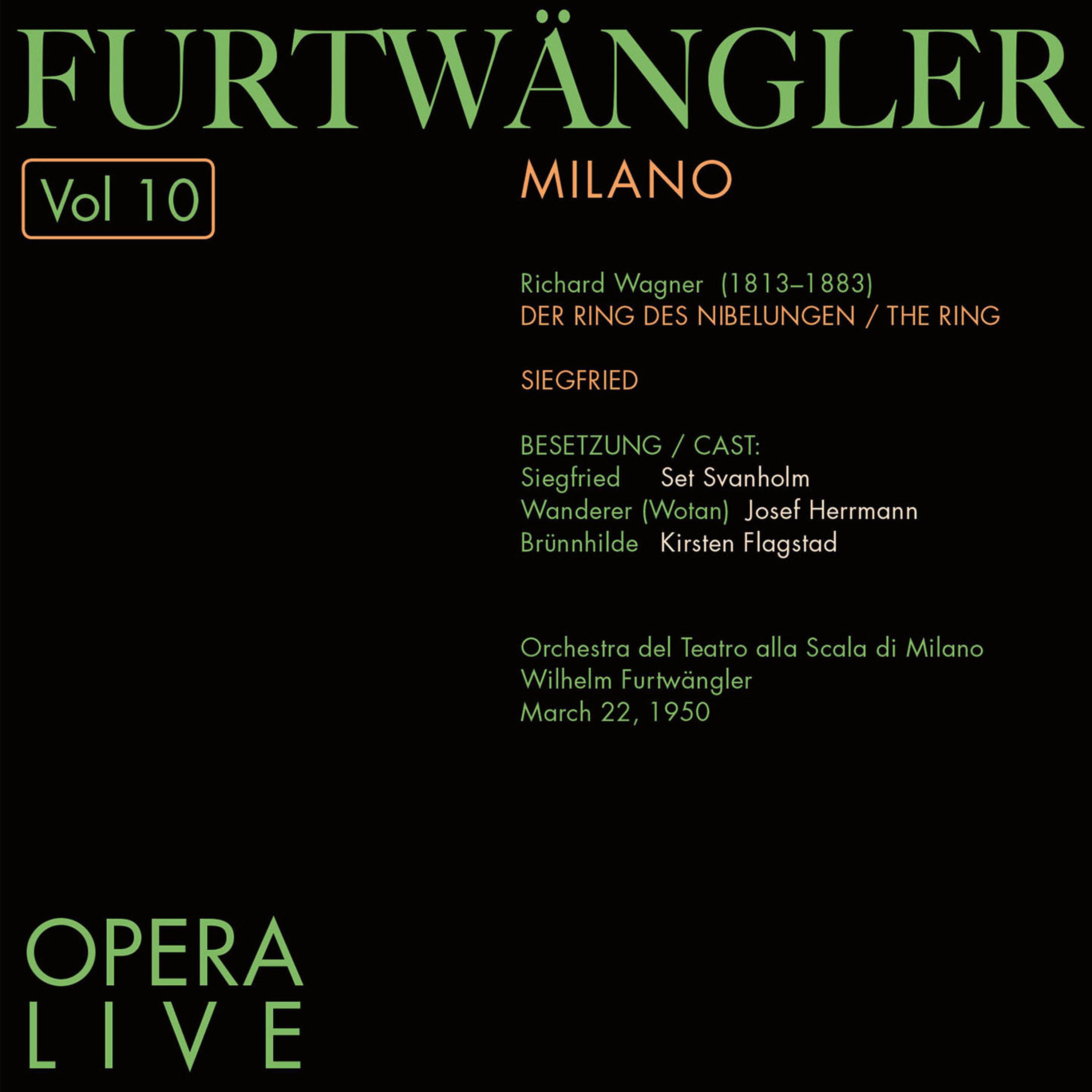 Furtwängler - Opera Live, Vol.10专辑