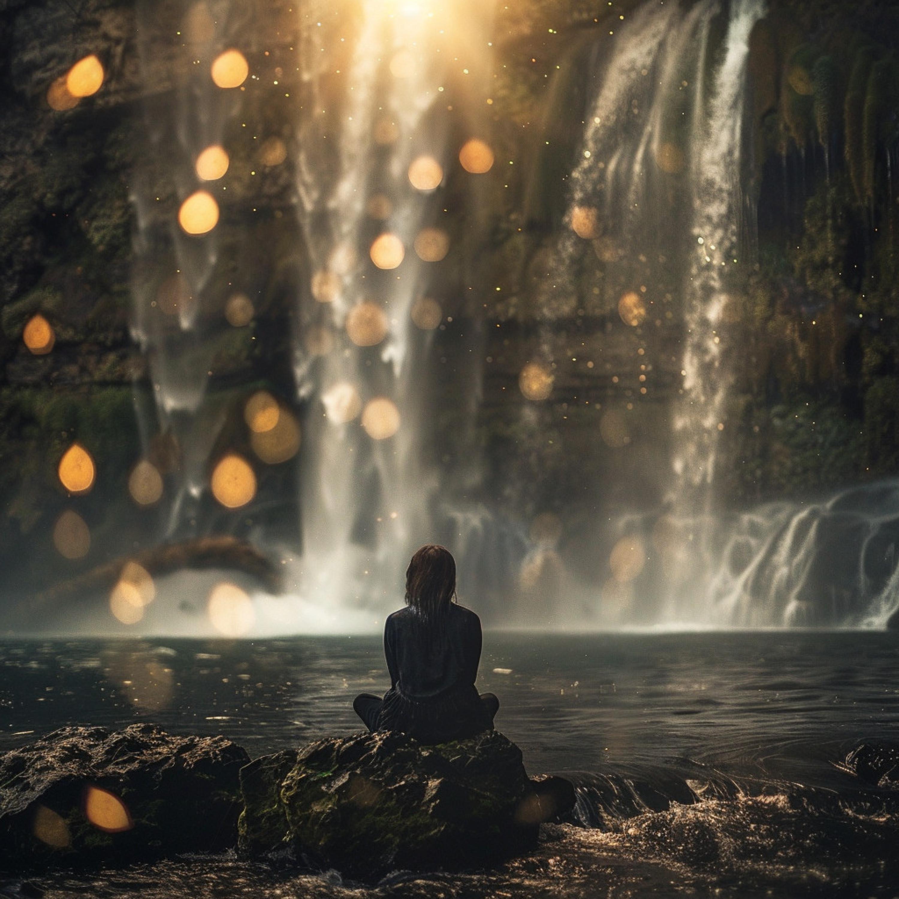 Bienaventuranza de la meditación - Momentos Reflexivos Junto Al Agua Serena