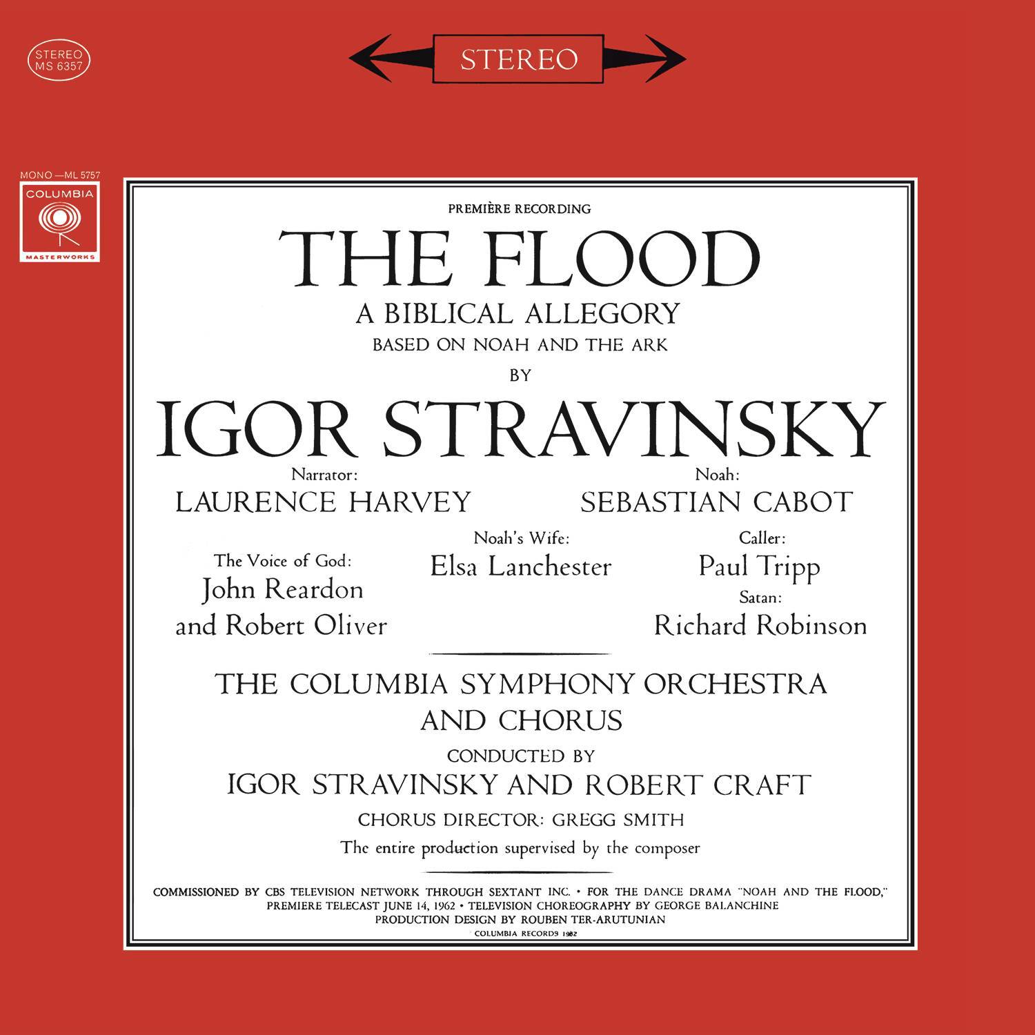 Stravinsky: The Flood & Mass专辑