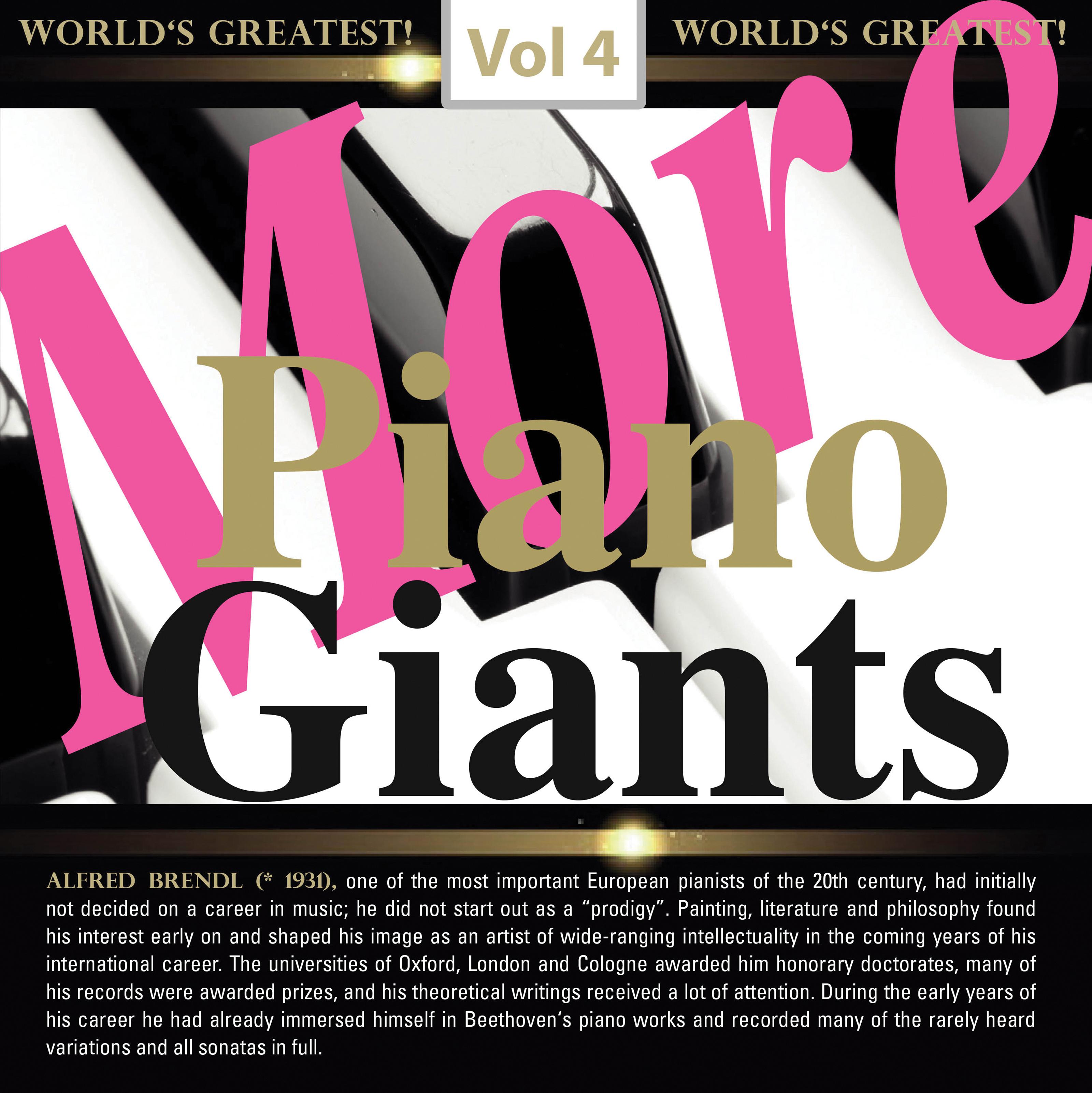 More Piano Giants: Alfred Brendel, Vol. 4专辑