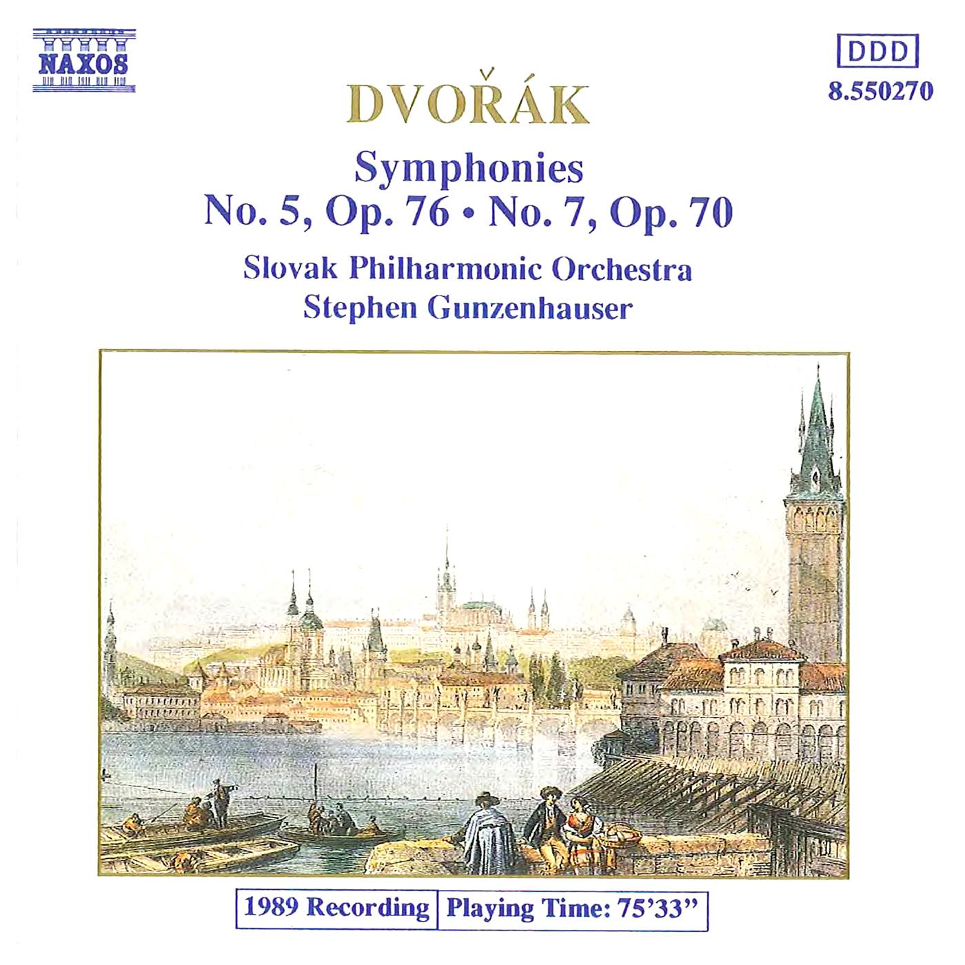 DVORAK: Symphonies Nos. 5 and 7