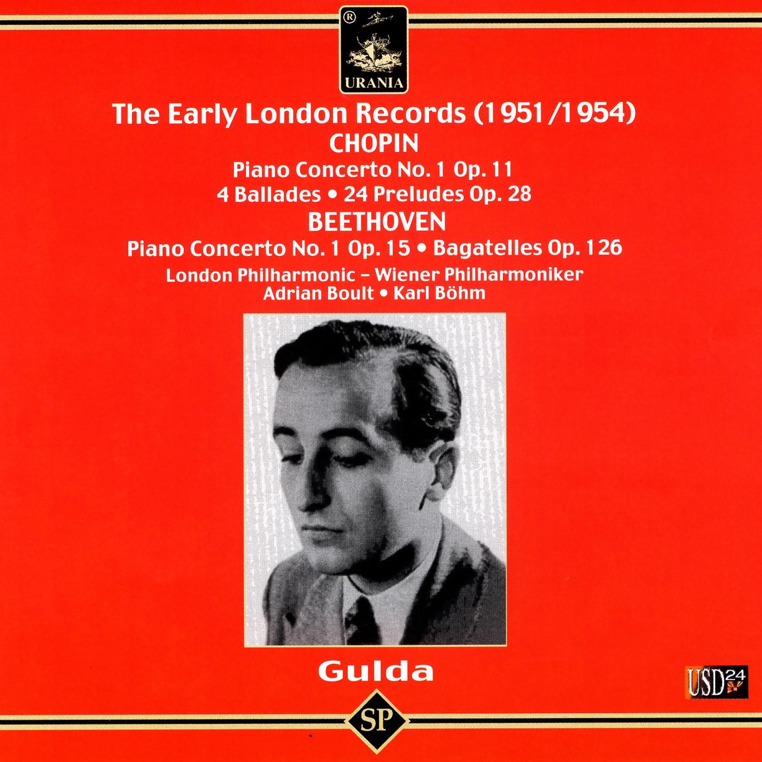 The Early London Records (1951 - 1954): Chopin, Beethoven