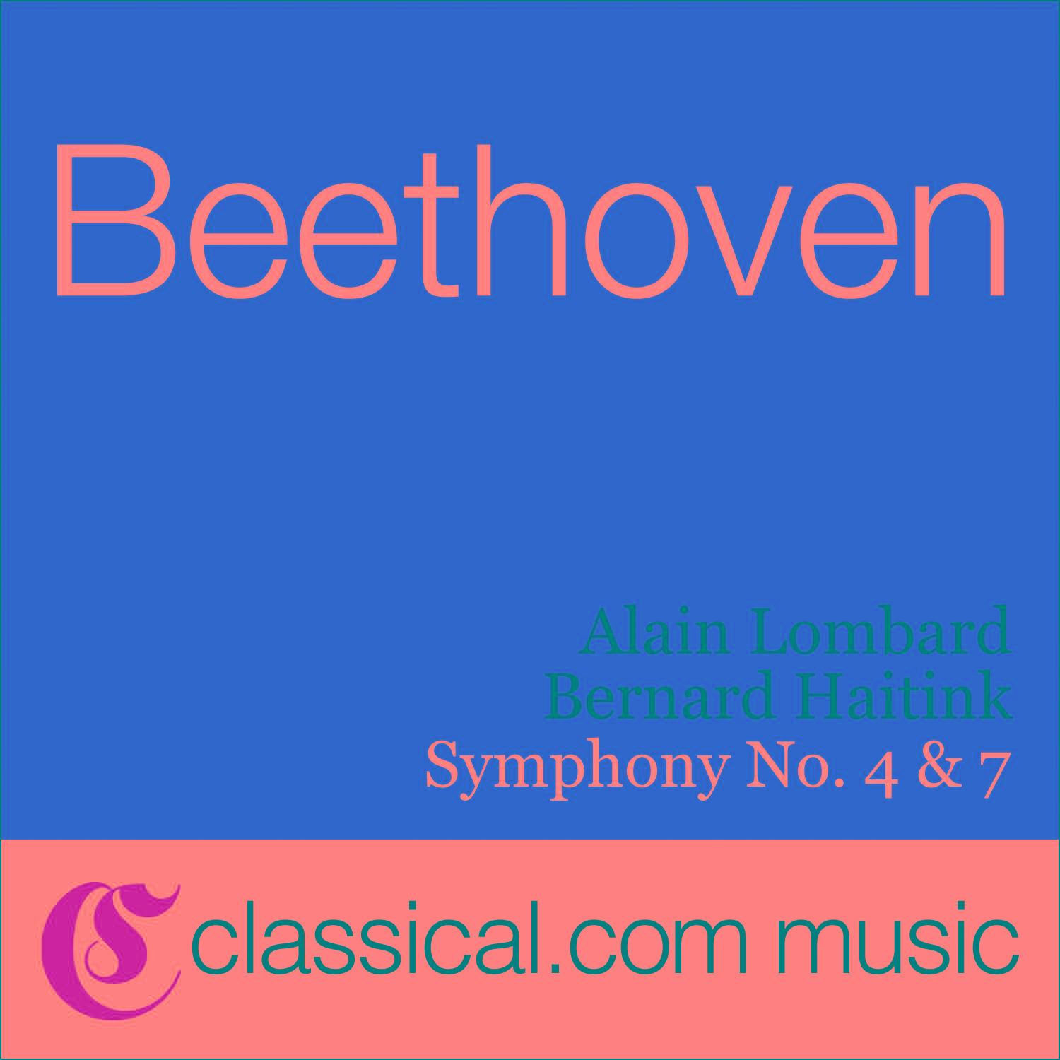 Ludwig van Beethoven, Symphony No. 4 In B Flat, Op. 60专辑