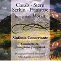 Casals - Stern - Serkin - Primrose Interpretan Mozart - Sinfonía Concertante - Concierto 22 para Pia