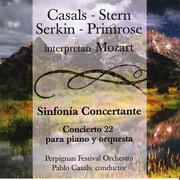 Casals - Stern - Serkin - Primrose Interpretan Mozart - Sinfonía Concertante - Concierto 22 para Pia