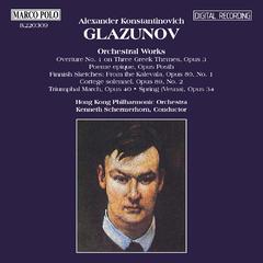 GLAZUNOV: Orchestral Works, Vol.  1