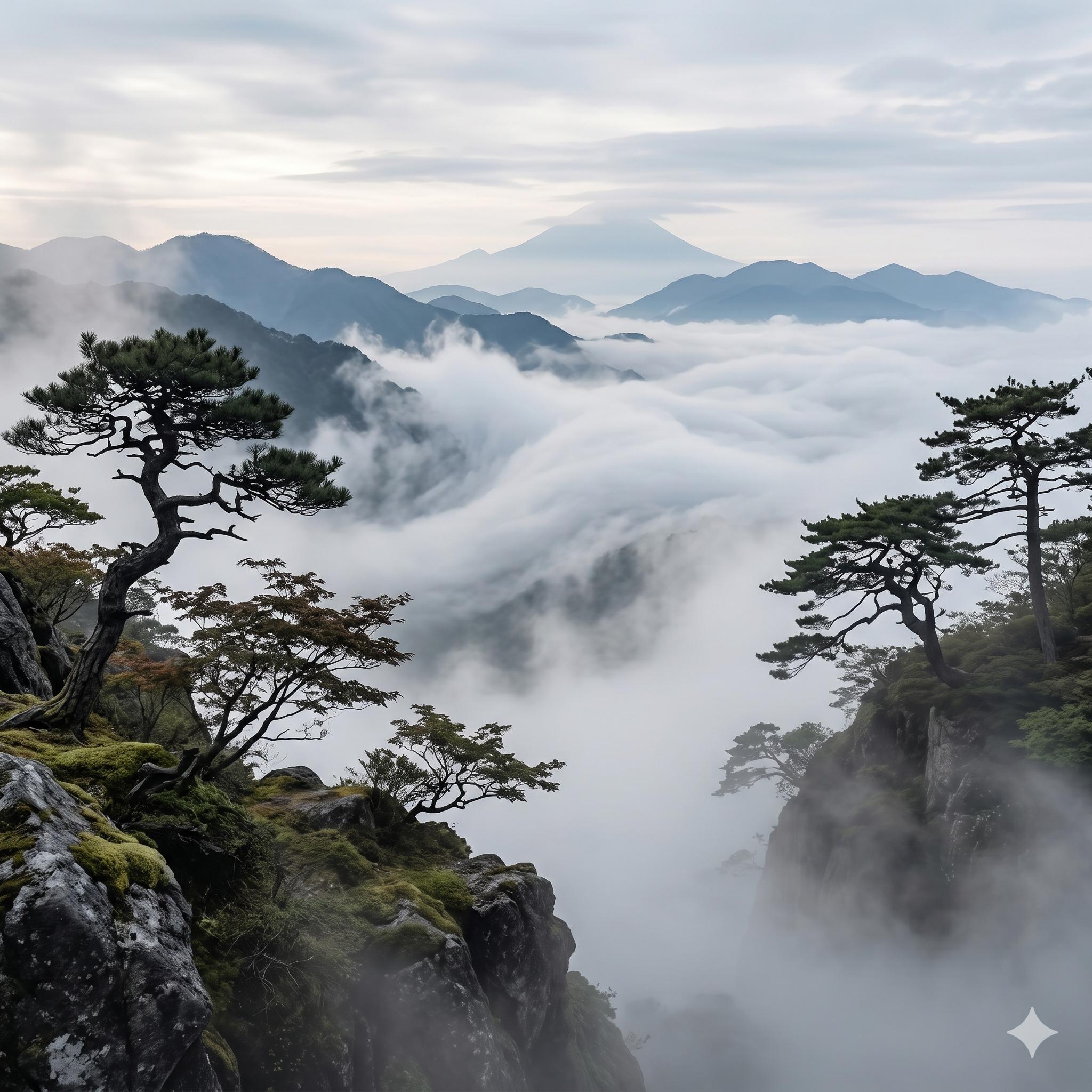 风吹雾花