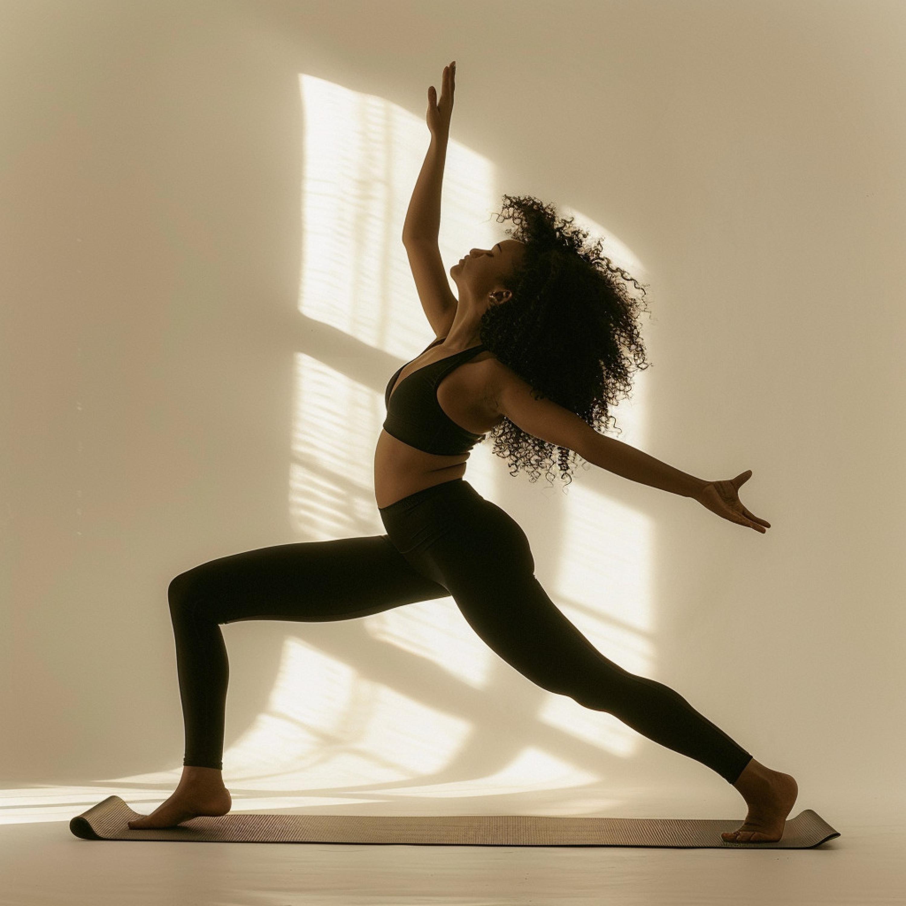 Yoga Meditación y Música de Relajación - La Serenidad Se Extiende En Poses Suaves