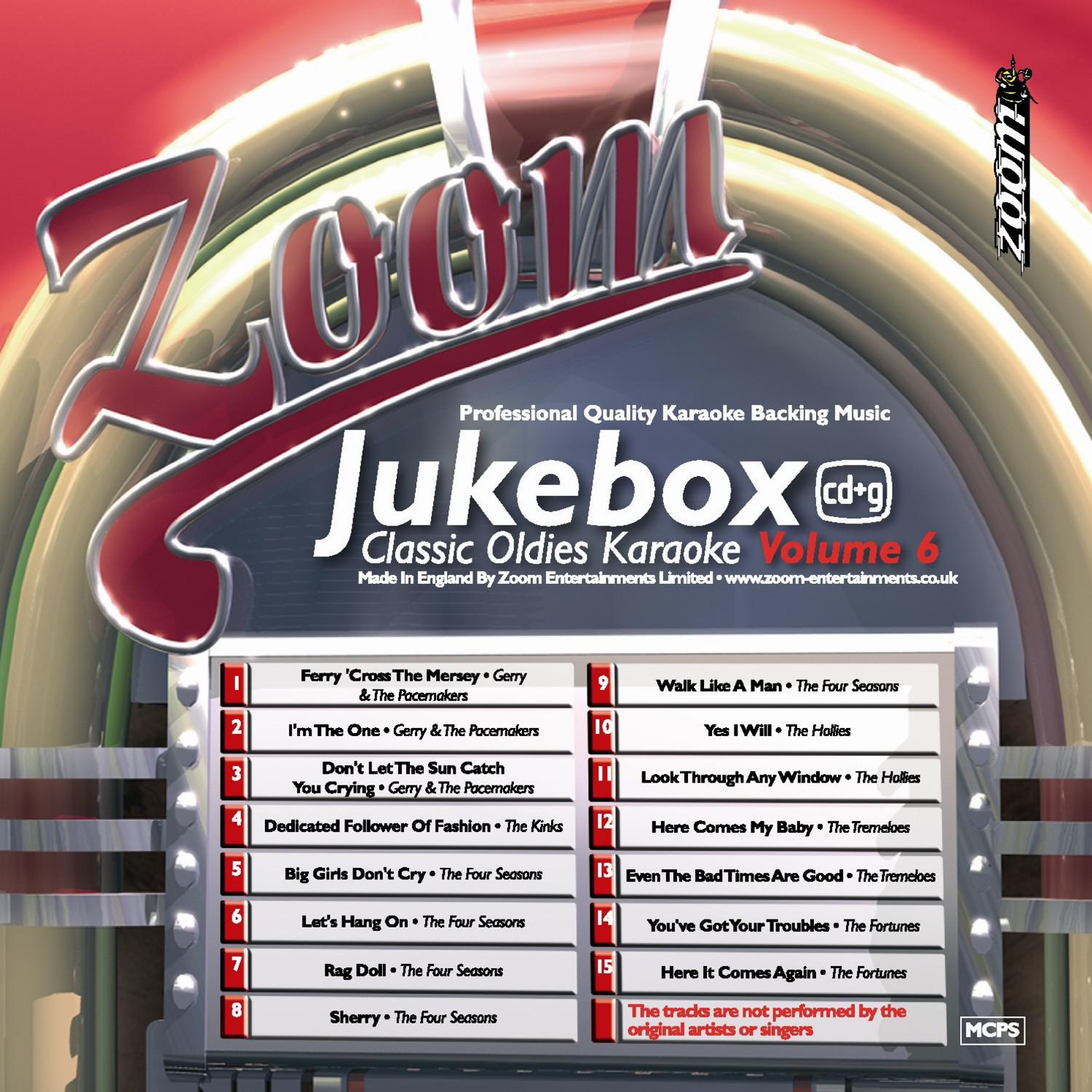 Zoom Karaoke Jukebox Oldies 6专辑