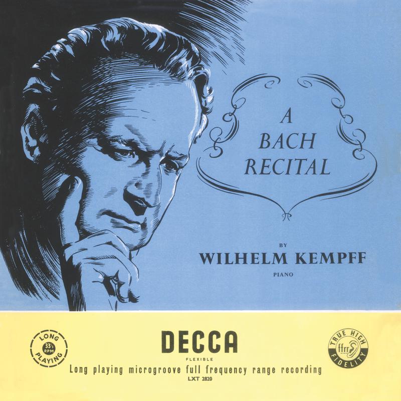 Kempff plays Bach专辑