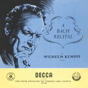 Kempff plays Bach