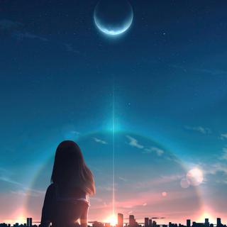 夜岛琴音♬晚风为信 幻游海宇