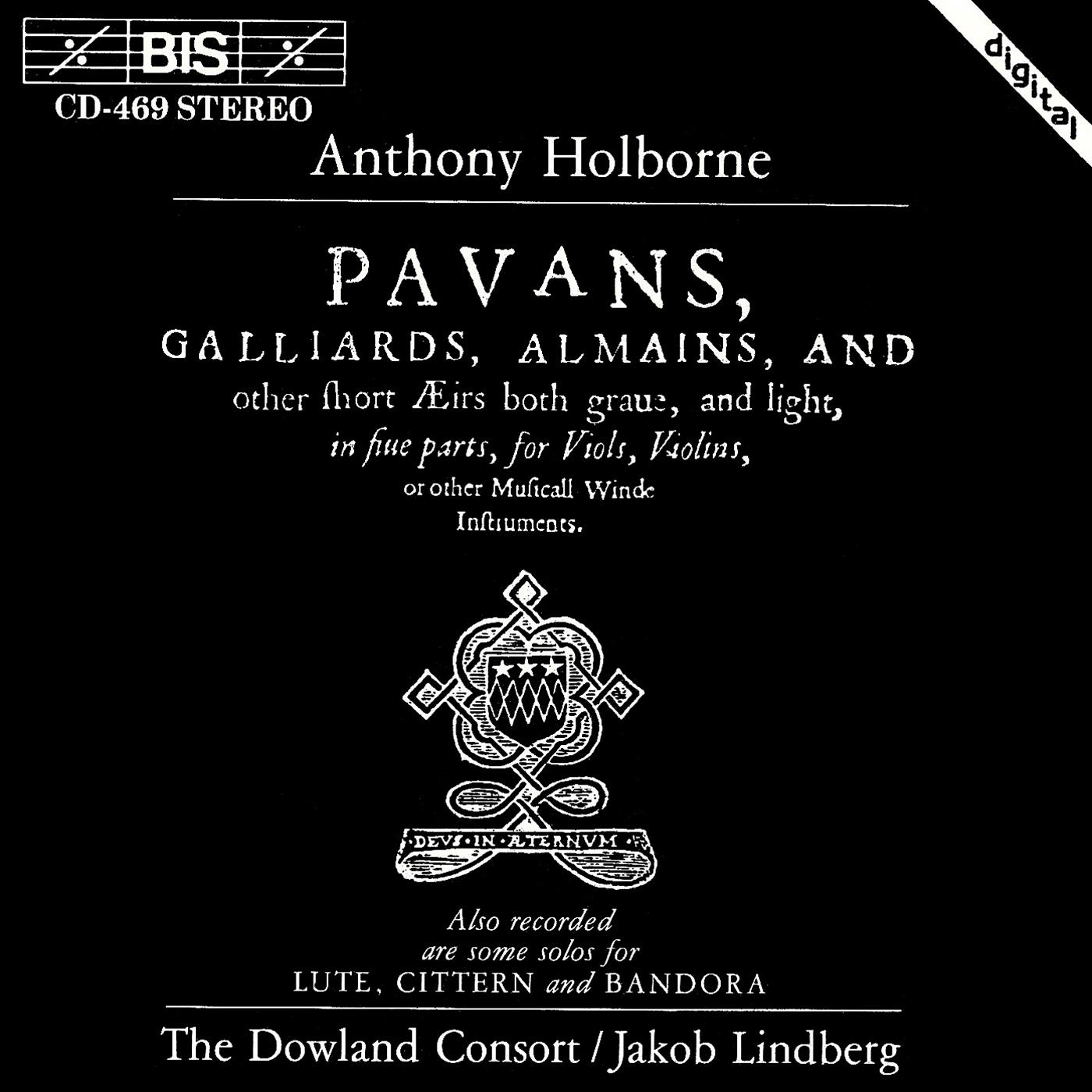 HOLBORNE: Pavans, Galliards, Almains, and other Short Airs (selections)