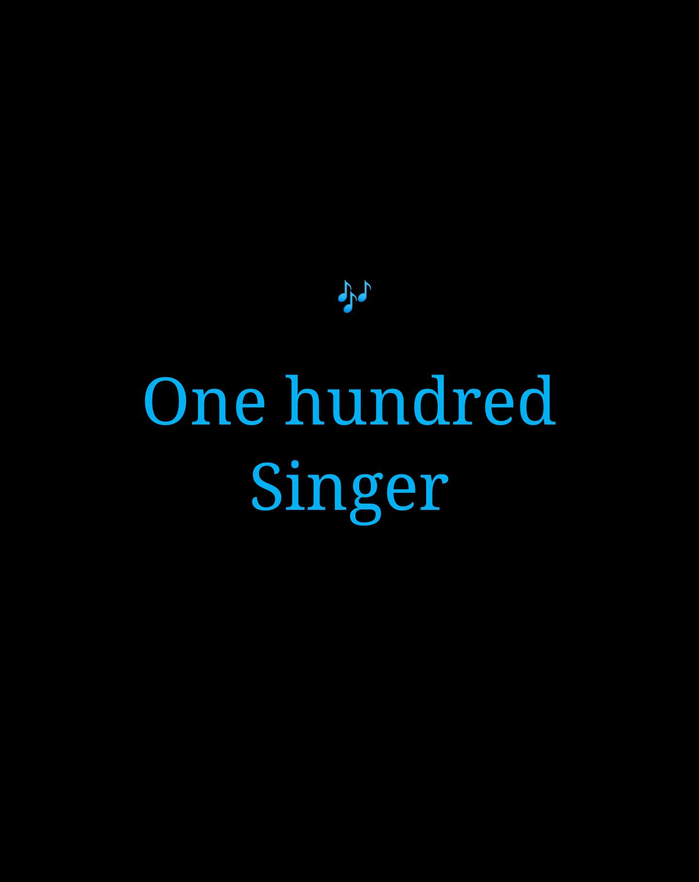 Hundred singer Cover songs专辑