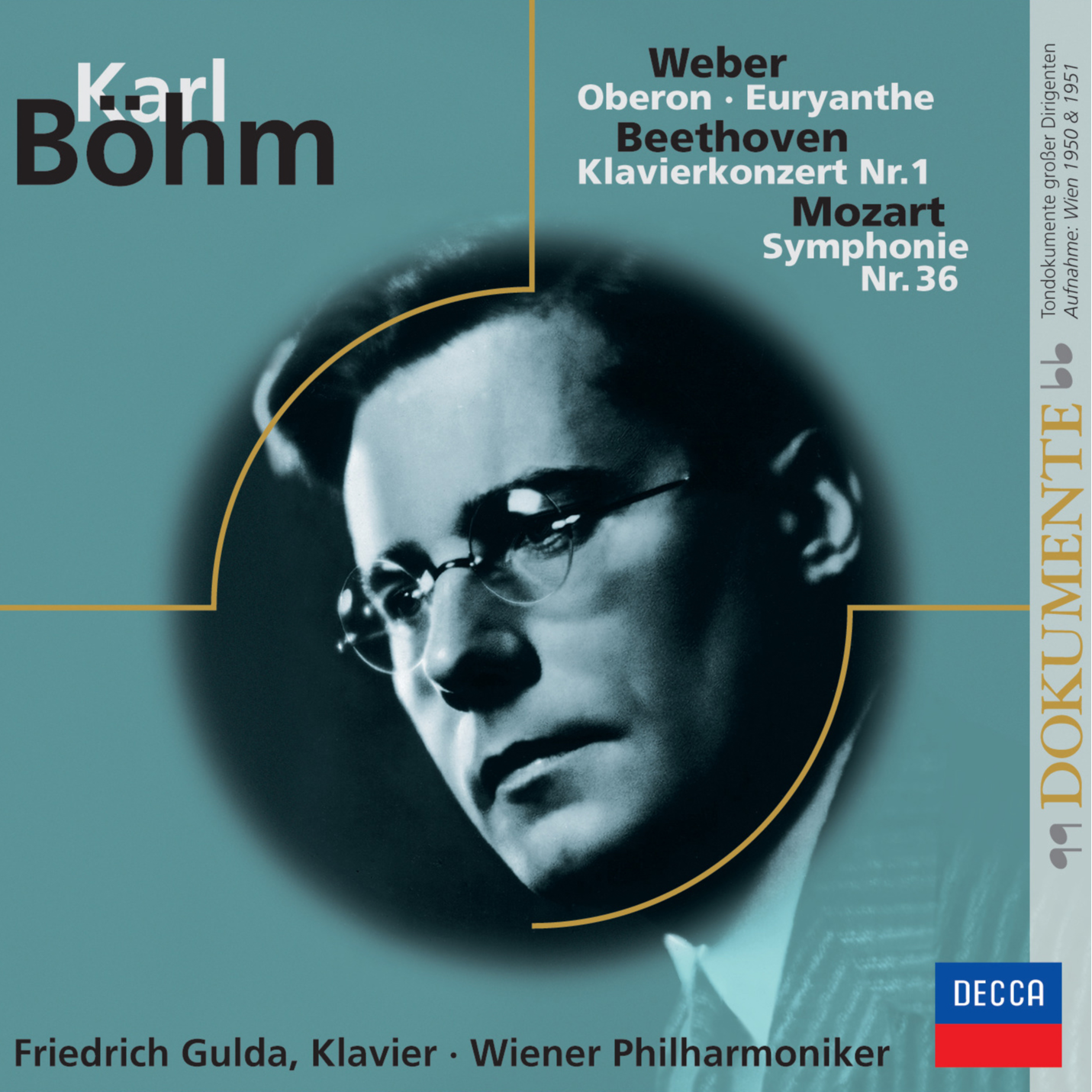 Mozart: Symphony No.36 / Beethoven: Piano Concerto No.1 / Weber: Overture "Oberon"