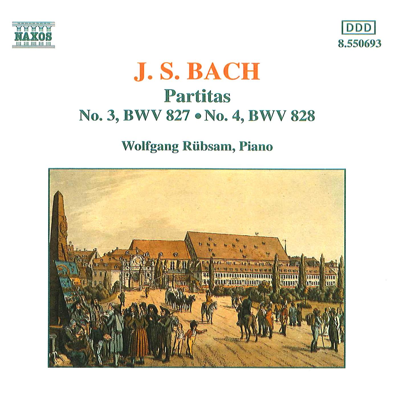 BACH, J.S.: Partitas Nos. 3 and 4 (Rubsam)