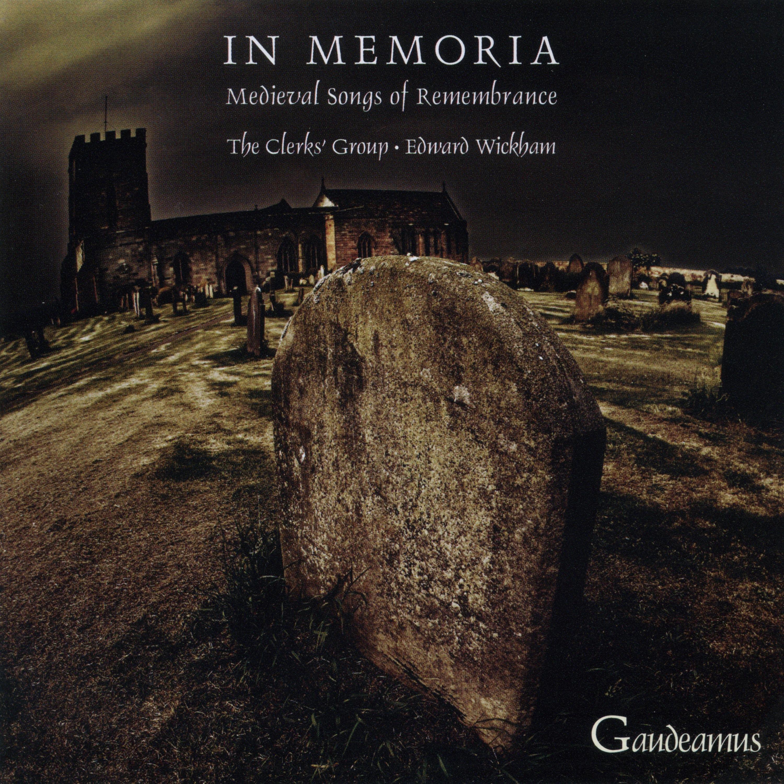 In Memoria - Medieval Songs of Remembrance