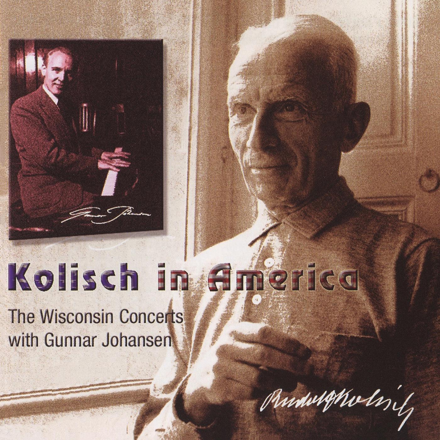 Rudolf Kolisch - Violin Sonata No. 10 in G Major, Op. 96:IV. Poco allegretto