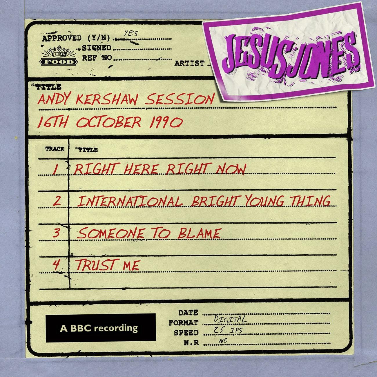 Andy Kershaw Session (16th October 1990)