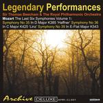 Mozart: The Last 6 Symphonies Vol. 1 - Legendary Performances专辑