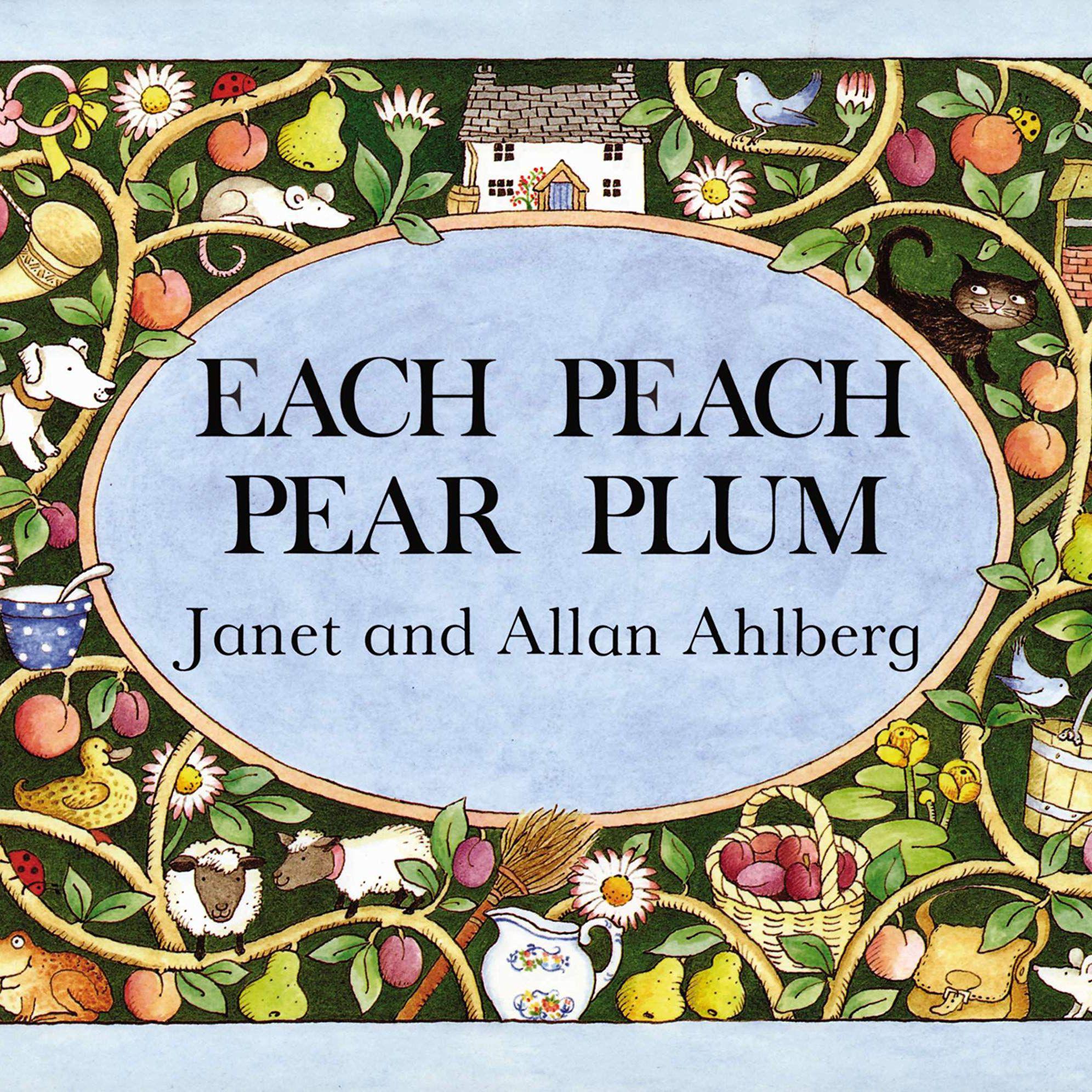 Each Peach Pear Plum桃子梨子李（Janet Ahlberg英文绘本）