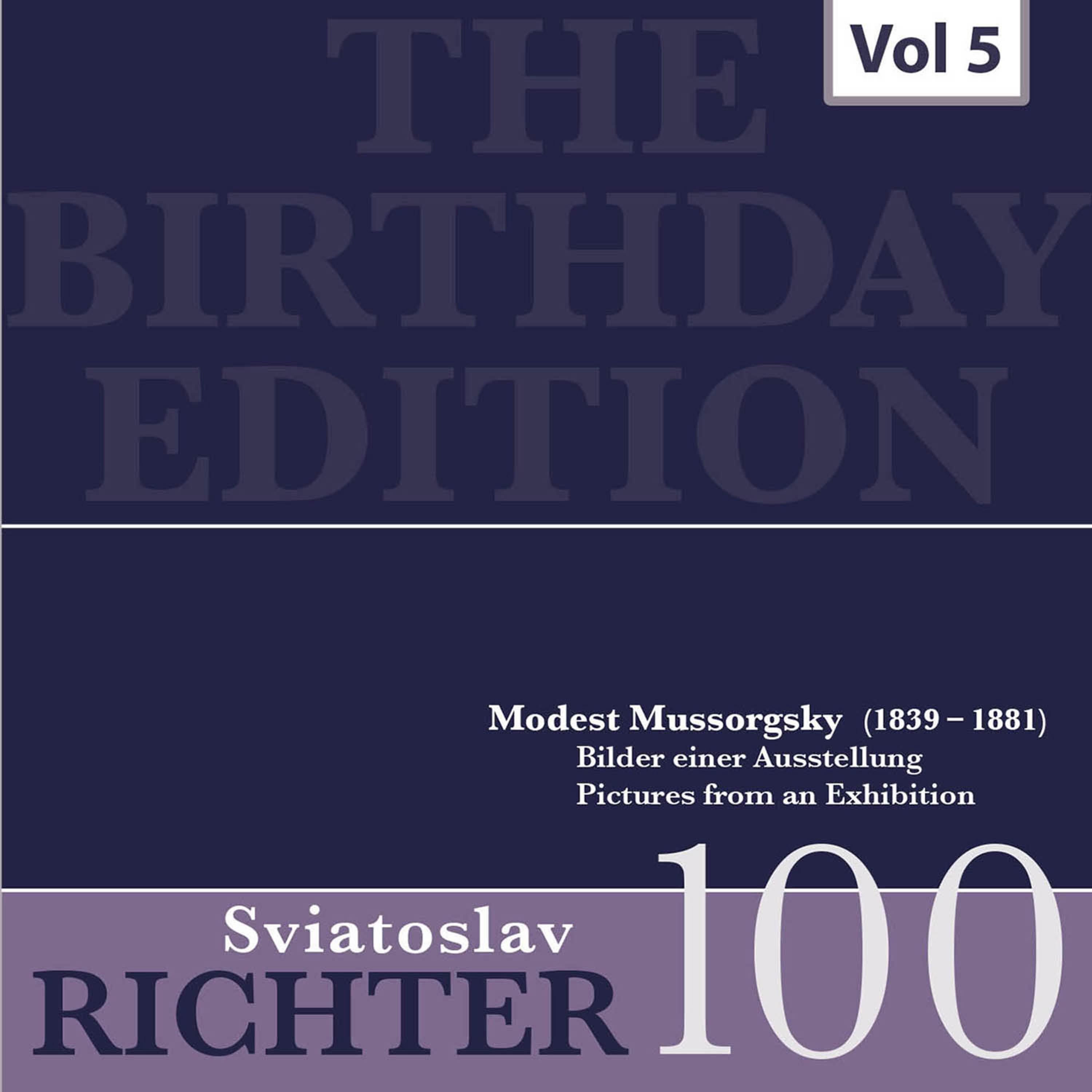 The Birthday Edition - Sviatoslav Richter, Vol. 5