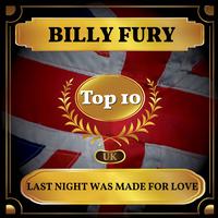 Last Night Was Made For Love - Billy Fury (karaoke)