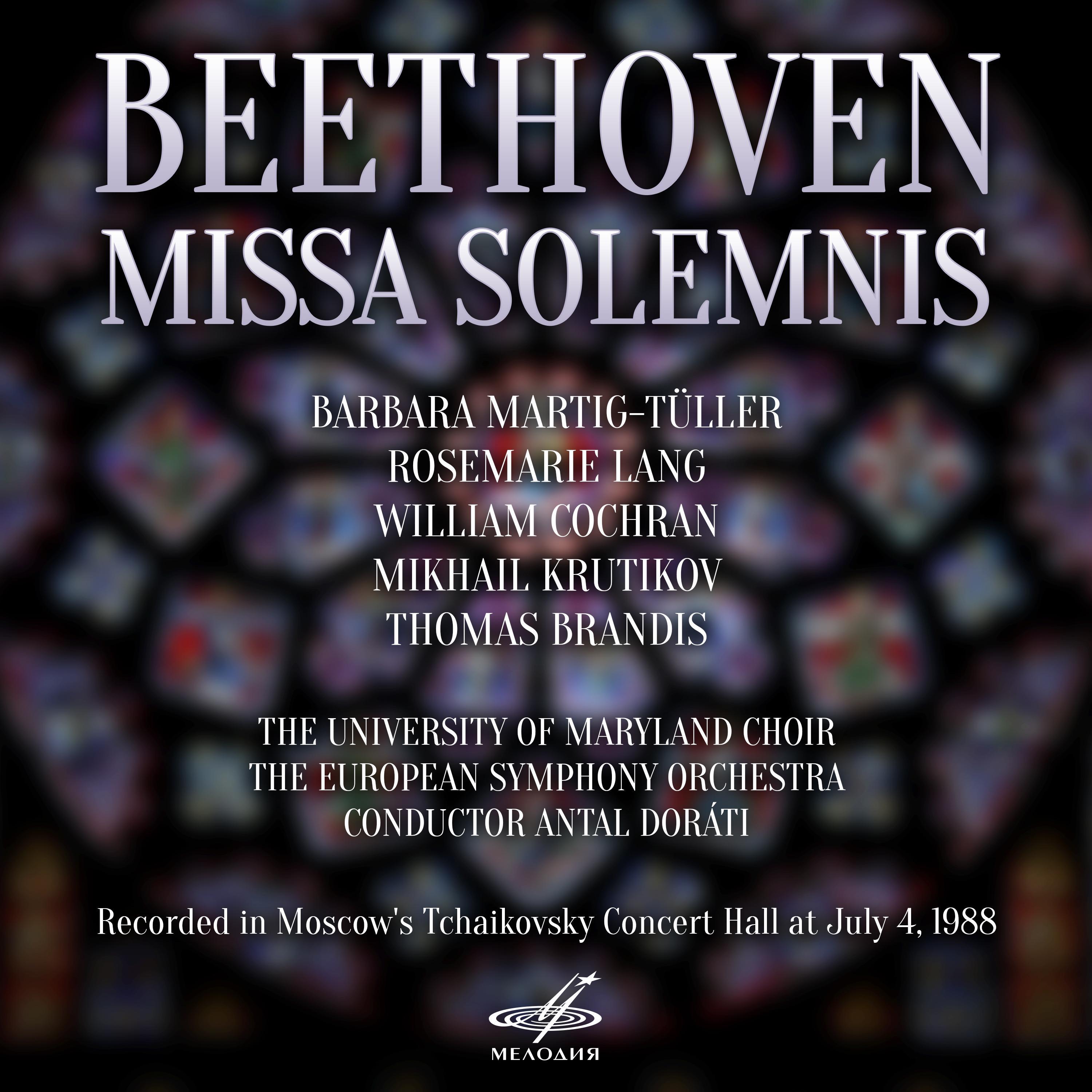 Beethoven: Missa solemnis, Op. 123 (Live)专辑